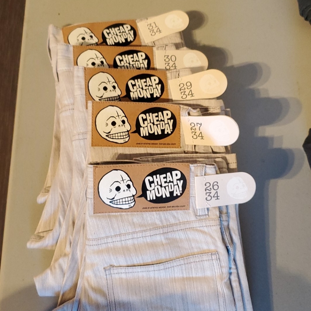 NWT Cheap Monday skinny jeans